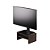 Suporte para Monitor Base de Mesa Nogal Madeira - Imagem 1
