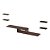 Rack TV Nicho Suspenso para Quarto Sala Nogal 110cm - Imagem 3