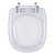 Assento Sanitário Poliéster Paris Transparente para Ideal Standard - Imagem 1