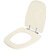 Assento Sanitario Poliester Monte Carlo Creme para Vaso Deca - Imagem 2