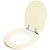 Assento Sanitário Poliester Aspen Creme (bege claro) para vaso Deca - Imagem 2