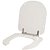 Assento Sanitário Vogue Plus Conforto Branco para vaso Deca PNE com Abertura Frontal - Imagem 1