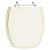 Assento Sanitário Poliester Thema Biscuit (bege claro) para Vaso Incepa 6lpf - Imagem 1