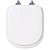 Assento Sanitário Almofadado Soft Close Sabatini Branco para vaso Icasa - Imagem 1