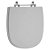 Tampa de Vaso Poliester Sabatini Cinza Claro para Bacia Icasa 6lpf - Imagem 1