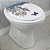 Assento Sanitario Decorado Borboleta Porto Oval para Vaso Luzarte Estrela 6lpf - Imagem 4