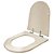 Assento Sanitario Poliester com Amortecedor Ezedra Visone (Salmao) para Vaso Ideal Standard - Imagem 2