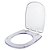 Assento Sanitario Poliester Sabatini Transparente para vaso Icasa - Imagem 2
