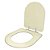 Assento Sanitário Almofadado Omega Creme Para Vaso Deca - Imagem 2