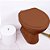 Assento Sanitário Parati Ocre (Marrom) para vaso Logasa - Imagem 6