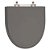 Assento Sanitário Studio Ambar (Cinza Escuro) para vaso Incepa - Imagem 1