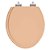 Assento Sanitário Poliester Soft Close Convencional / Oval Pêsego 73 para vaso Celite - Imagem 1