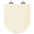 Assento Sanitário Poliester Soft Close Omega Creme (Bege Claro) para vaso Deca - Imagem 1