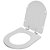 Assento Sanitário Poliester Soft Close San Remo Cinza Claro para vaso Hervy - Imagem 2