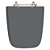 Assento Sanitário Poliester Aero Cinza Quartzo para vaso Ideal Standard - Imagem 1
