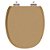 Assento Sanitário Poliester Soft Close Ascot Amendoa para vaso Ideal Standard - Imagem 1