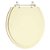 Assento Sanitário Laqueado Oval para vaso Incepa cor Bone ( Bege ) - Imagem 1