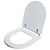 Assento Sanitário Poliéster Anti Bactéria Calypso Branco para Vaso Incepa Laufen - Imagem 2