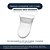 Tampa de Vaso Poliester Absolute Branco para Louça Ideal Standard - Imagem 4