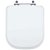 Tampa de Vaso Poliester Unic Branco para Bacia Deca 6lpf - Imagem 1