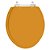 Assento Sanitario Poliester Lirio Amarelo Terra para vaso Celite - Imagem 1