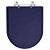 Tampa de Vaso Sanitário Jasmim Azul para bacia Fiori - Imagem 1