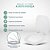 Assento Sanitário Poliester Soft Close Flex Branco para vaso Deca - Imagem 5
