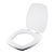 Assento Sanitário Almofadado Soft Close Thema Branco para vaso Incepa - Imagem 2