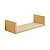 Prateleira U 40 x 20cm Bege Claro Suporte Invisível - Imagem 2