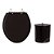 Tampa De Vaso Preta + Lixeira Preta - Imagem 1