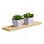 Prateleira 60 x 15cm Bege Claro Suporte Invisível - Imagem 1