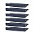 Kit 6 Prateleiras Porta Quadros 50 x 10cm azul Suporte Invisível - Imagem 1