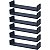 Kit 6 Prateleiras U 60 x 10cm azul Suporte Invisível - Imagem 2