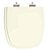Assento Sanitário Poliester Soft Close Art Bege Claro para vaso Incepa - Imagem 1