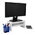 Suporte para Monitor Base de Mesa Branco Madeira - Imagem 2