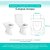 Assento Sanitário Tampa de Vaso Branco MDF Laqueado Calypso para bacia Incepa - Imagem 2