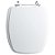 Assento Sanitário Tampa de Vaso Branco MDF Laqueado Stylus para bacia Celite - Imagem 1