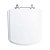 Assento Sanitário Tampa de Vaso Branco MDF Laqueado Lirio para bacia Fiori - Imagem 1