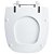 Assento Sanitário Tampa de Vaso Branco MDF Laqueado Fit para bacia Celite - Imagem 5