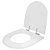 Assento Sanitário Laqueado Soft Close Mondiale Branco para vaso Celite - Imagem 2