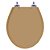 Assento Sanitário Laqueado Soft Close Carina Amendoa para vaso Ideal Standard - Imagem 1