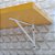 Prateleira 40 x 30cm Amarelo Com Mão Francesa - Imagem 4