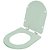 Assento Sanitário Soft Close Jasmim Verde Claro para vaso Fiori - Imagem 2
