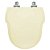 Assento Sanitário Soft Close Hampton Bone para vaso Incepa - Imagem 1