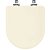 Assento Sanitário Soft Close Link Creme para vaso Deca - Imagem 1