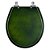 Assento Sanitário Soft Close Ravena Verde Degrade para vaso Deca - Imagem 1