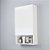 Armário para Banheiro Lavabo Suez Branco 34cm - Imagem 2