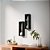 Kit Nicho Decorativo Stella Preto para Sala Hall 40 x 10cm - Imagem 3