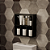 Nicho Decorativo Organizador para Banheiro Preto 40cm Nancy - Imagem 2