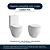 Assento Sanitário Poliéster Soft Close Laufen Pro Branco para vaso Incepa - Imagem 4